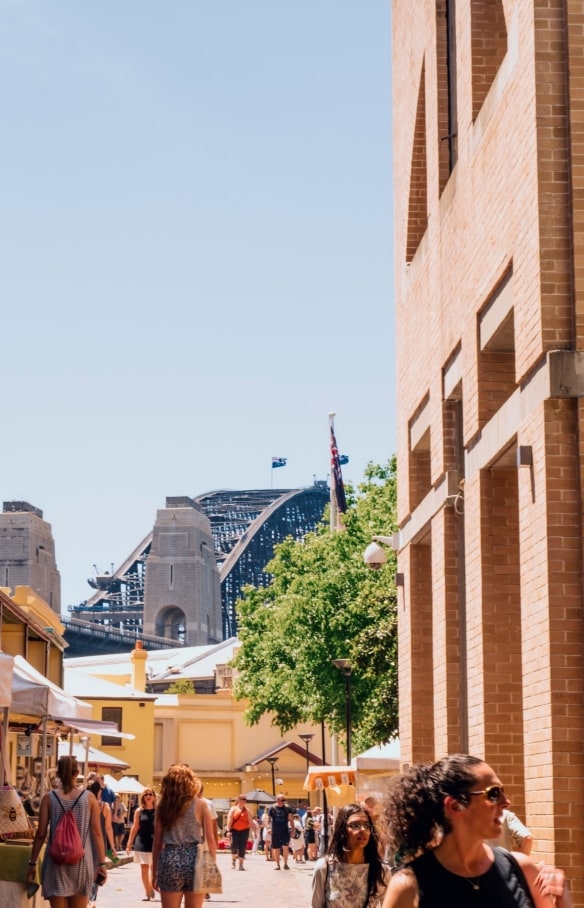 The Rocks Markets, The Rocks, Sydney, New South Wales © Destination NSW