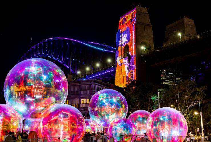 Vivid Sydney, Sydney/Warrane, New South Wales © Destination NSW