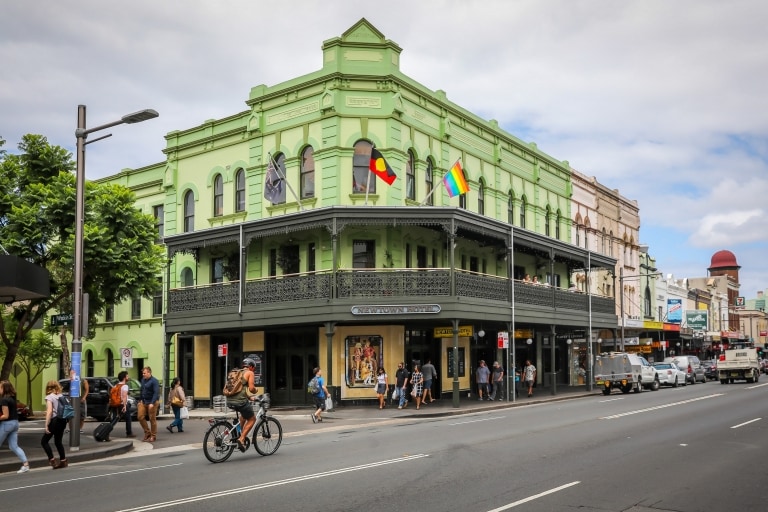 Newtown Hotel, Newtown, Sydney NSW © City of Sydney, Katherine Griffiths Newtown Hotel, Newtown, Sydney NSW © City of Sydney, Katherine Griffiths