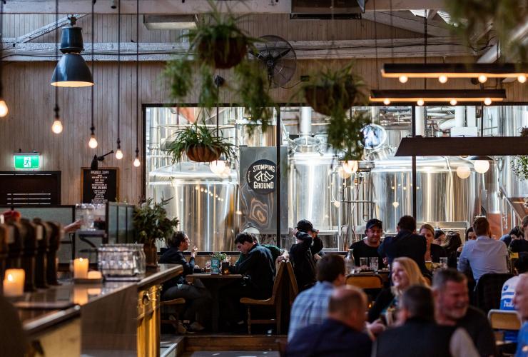 Interior shot of Stomping Ground Brewery Co. in Collingwood © Stomping Ground Brewery Co. Interior shot of Stomping Ground Brewery Co. in Collingwood © Stomping Ground Brewery Co.