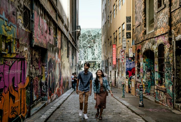 Hosier Lane, Melbourne, VIC © Visit Victoria Hosier Lane, Melbourne, VIC © Visit Victoria