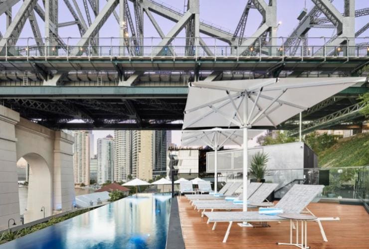 Pool area at the Crystalbrook Vincent, Brisbane, QLD © Furn-niche Pool area at the Crystalbrook Vincent, Brisbane, QLD © Furn-niche