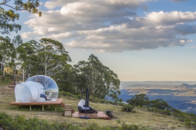 Bubble Tents, Capertree, Mudgee Region, NSW © Australian Traveller Bubble Tents, Capertree, Mudgee Region, NSW © Australian Traveller
