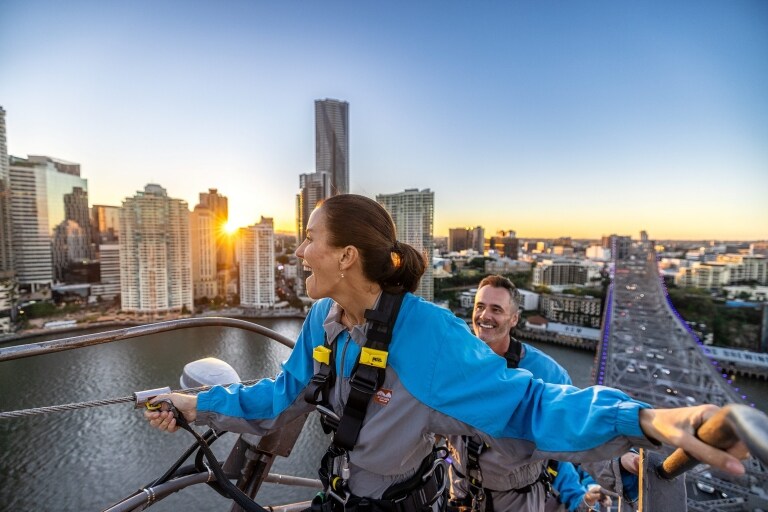 Story Bridge Adventure Climb, Brisbane, Queensland © Tourism Australia Story Bridge Adventure Climb, Brisbane, Queensland © Tourism Australia