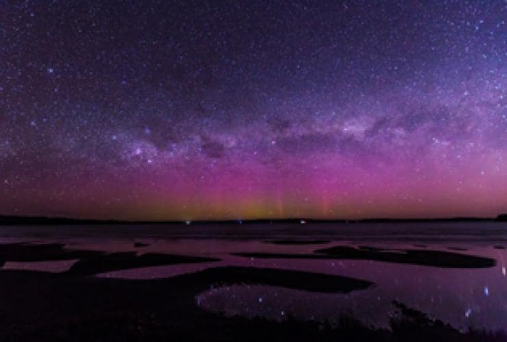 Aurora Australis dari Strahan, TAS © Dietmar Kahles Aurora Australis dari Strahan, TAS © Dietmar Kahles