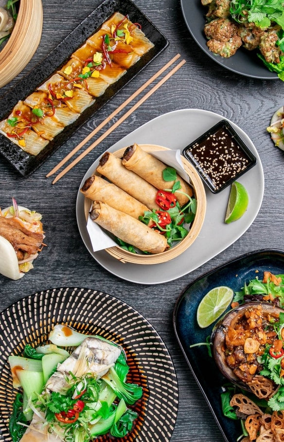 ゴールド・コーストにあるハイダウェイ・キッチン・アンド・バーの料理 © Destination Gold Coast