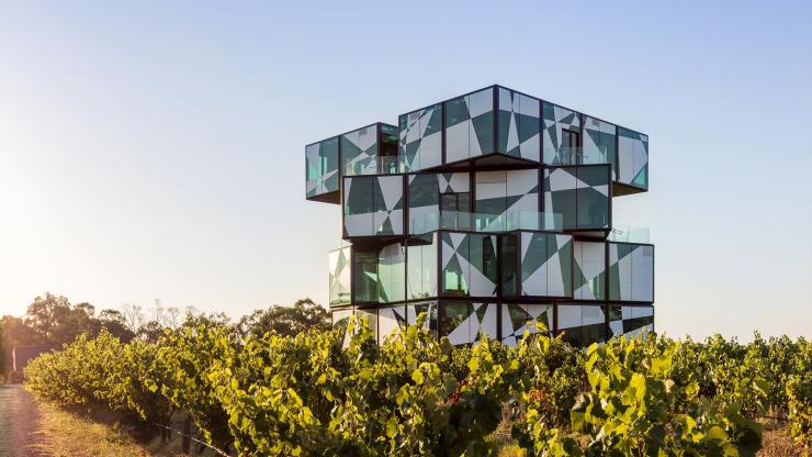 d'Arenberg Cube, McLaren Vale, South Australia © d'Arenberg Cube