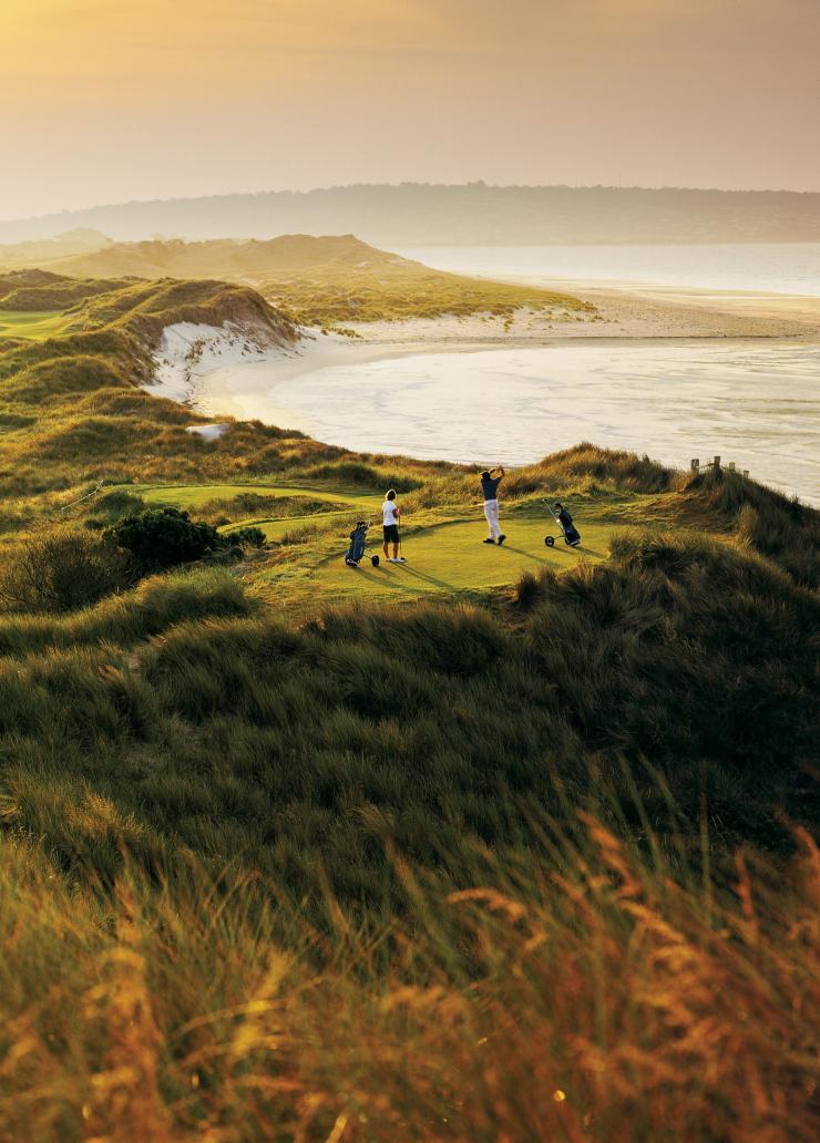 Barnbougle Lost Farm Golf Links, Bridport, Tasmanien © Tourism Tasmania
