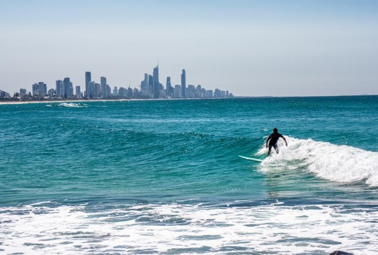 Burleigh Heads, Gold Coast, Queensland © Tourism Australia