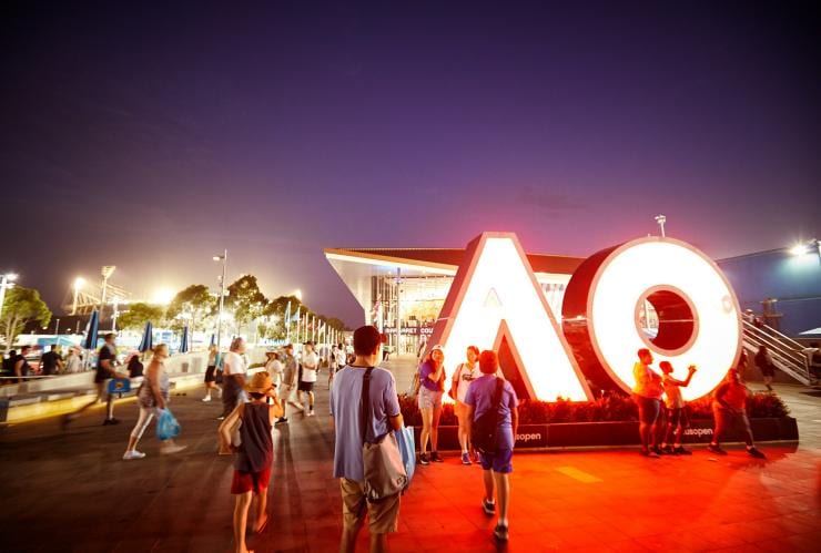 The Australian Open, Melbourne, Victoria © Tennis Australia