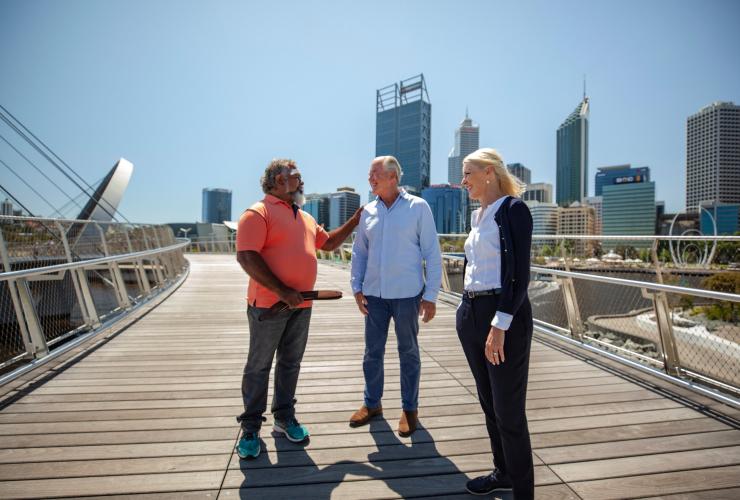 Go Cultural Aboriginal Tours and Experiences, Elizabeth Quay, Perth, Western Australia © Tourism Western Australia