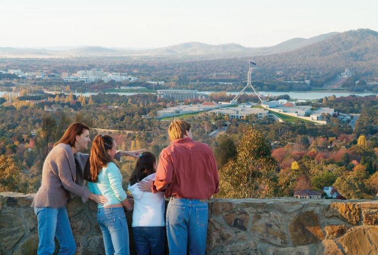 Red Hill Lookout, Canberra, Territoire de la Capitale Australienne © VisitCanberra