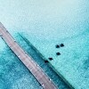 Pemandangan dari ketinggian, Jetty, Heron Island, QLD © James Vodicka