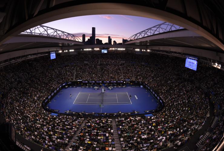 維多利亞墨爾本的澳洲網球公開賽©Tennis Australia